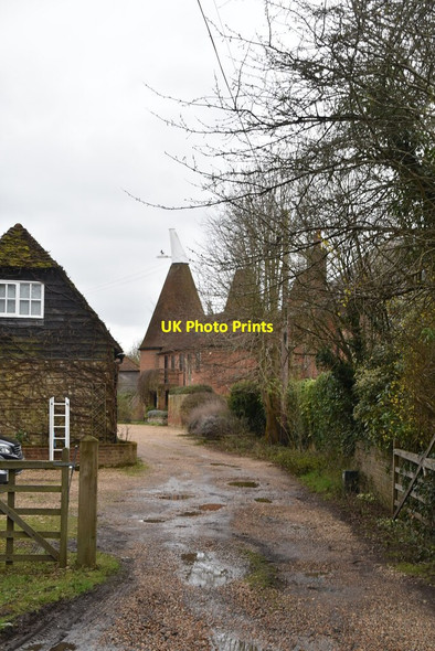 Photo 6"x4" Mill Place Oast Laddingford c2021