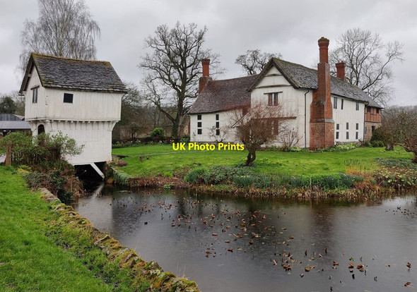 Photo 6"x4" Brockhampton medieval manor house Bringsty Common c2022
