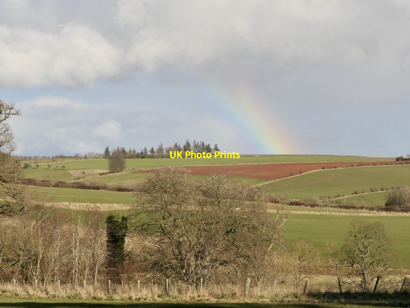 Photo 6"x4" Farmland near Gifford Gifford c2022