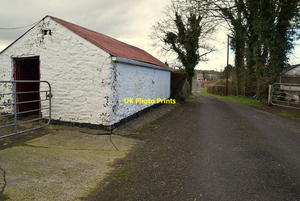 Photo 6"x4" Old farm building, Letfern Seskinore c2022