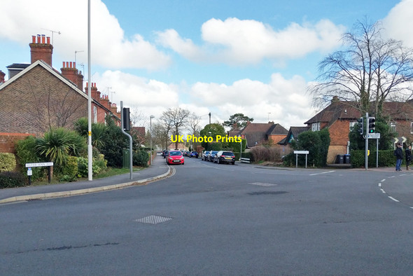 Photo 6"x4" Road junction, East Grinstead East Grinstead c2022