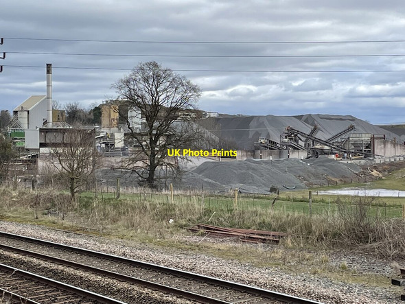 Photo 6"x4" Bayston Hill quarry Betton Strange c2022