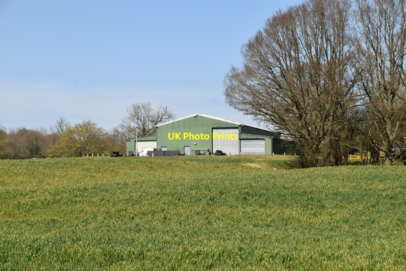 Photo 6"x4" Green barn Linkhill c2021