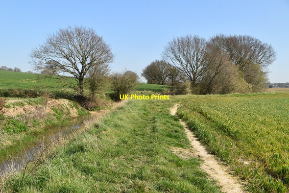 Photo 6"x4" Footpath to Newenden Linkhill c2021