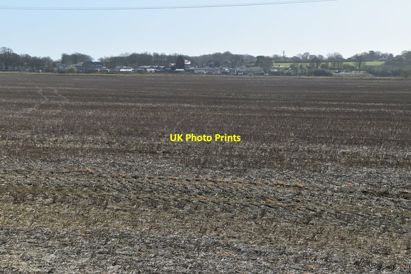 Photo 6"x4" Rother Valley farmland Newenden c2021