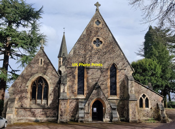 Photo 6"x4" Holy Trinity Church at North Malvern Great Malvern c2022