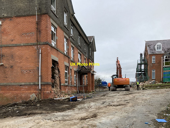 Photo 6"x4" Former nurses home to be demolished, Omagh Omagh c2022
