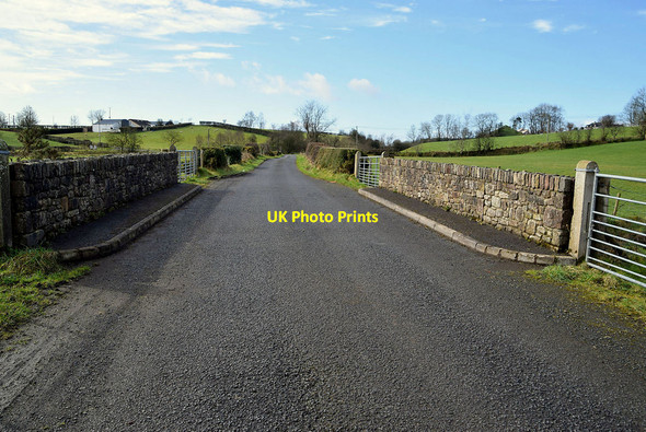 Photo 6"x4" Bridge along Cloghan Road Mountfield\/H5378 c2022