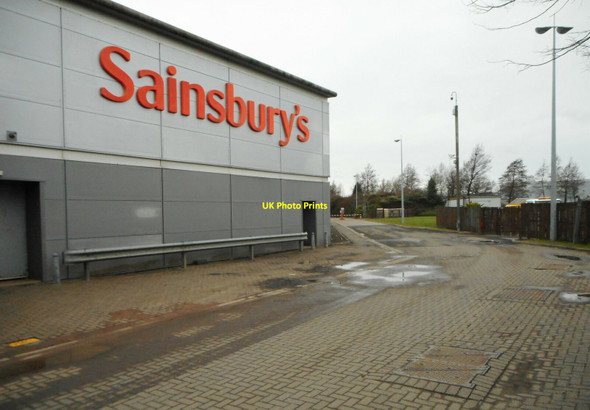 Photo 6"x4" The corner of Sainsbury's Dean Park\/NS5166 c2022