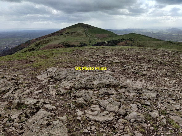 Photo 6"x4" The summit of North Hill Great Malvern c2022