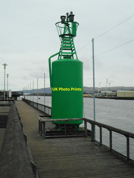Photo 6"x4" Braehead Light Scotstoun\/NS5268 c2022
