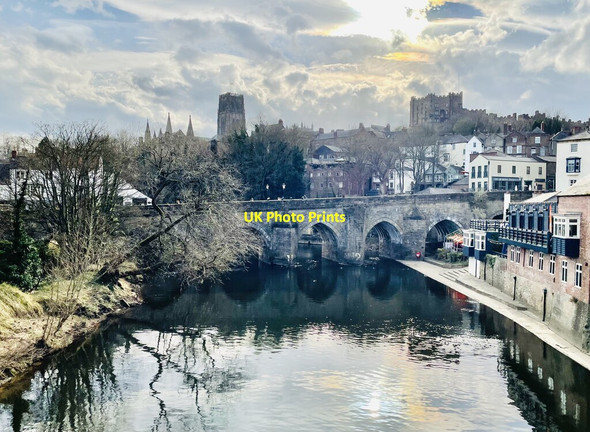 Photo 6"x4" River Wear at Durham Durham c2022
