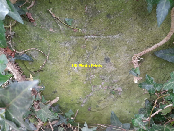 Photo 6"x4" Ordnance Survey Cut Mark Tenby\/Dinbych-y-pysgod c2022 P1
