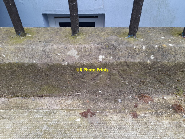 Photo 6"x4" Ordnance Survey Rivet Tenby\/Dinbych-y-pysgod c2022
