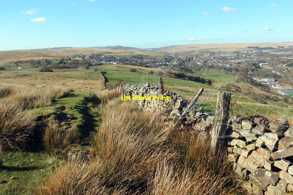 Photo 6"x4" Ar lethrau Mynydd Bedwellte \/ On the slopes of Mynydd Bedwellte Tredegar c2022