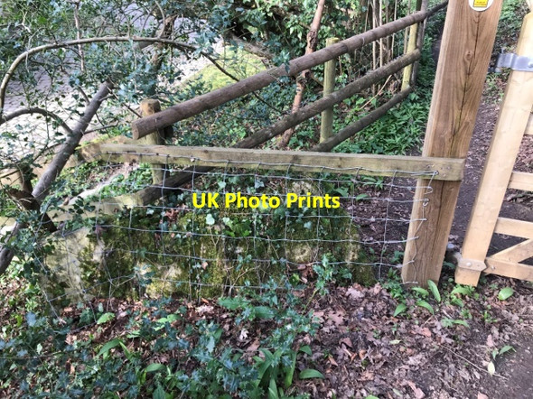 Photo 6"x4" Stone stile Damsells Mill, Damsells Lane, Sheepscombe GS1091 Paradise\/SO8711 c2021 P1