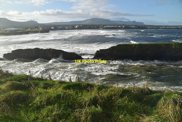 Photo 6"x4" Roguey Rocks Bundoran c2021