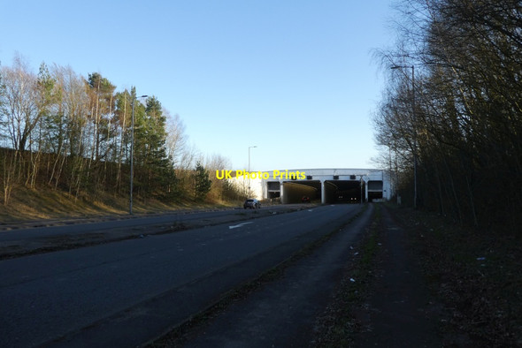 Photo 6"x4" Wilmslow Road tunnel entrance Thorns Green c2022
