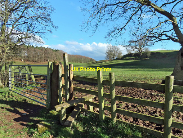 Photo 6"x4" Footpath near Kirkoswald Castle Kirkoswald\/NY5541 c2022