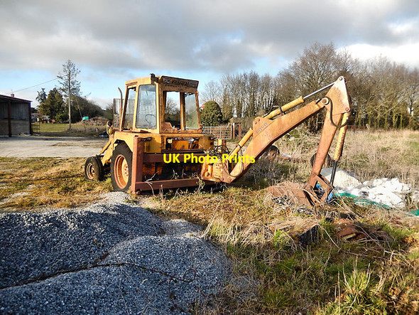 Photo 6"x4" Parked Machine Drangan c2022