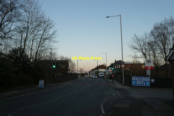Photo 6"x4" Bridge on Finney Lane Heald Green c2022