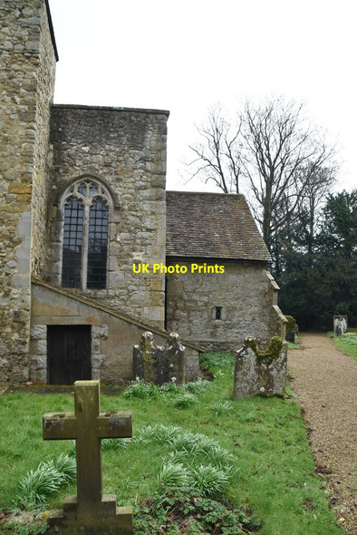 Photo 6"x4" Church of St Mary Hunton\/TQ7149 c2021