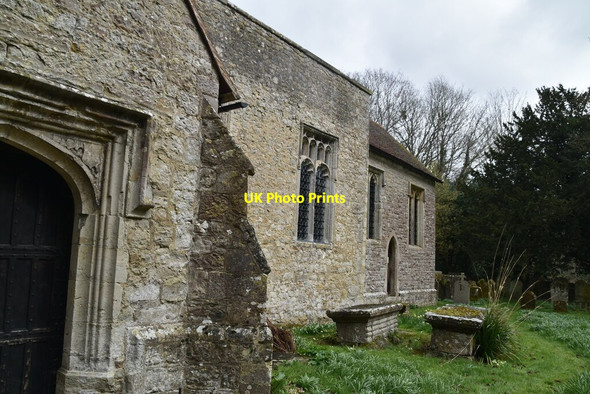 Photo 6"x4" Church of St Mary Hunton\/TQ7149 c2021 P3