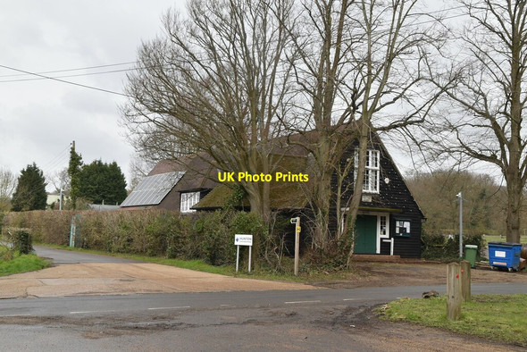 Photo 6"x4" Hunton Village Hall Hunton\/TQ7149 c2021