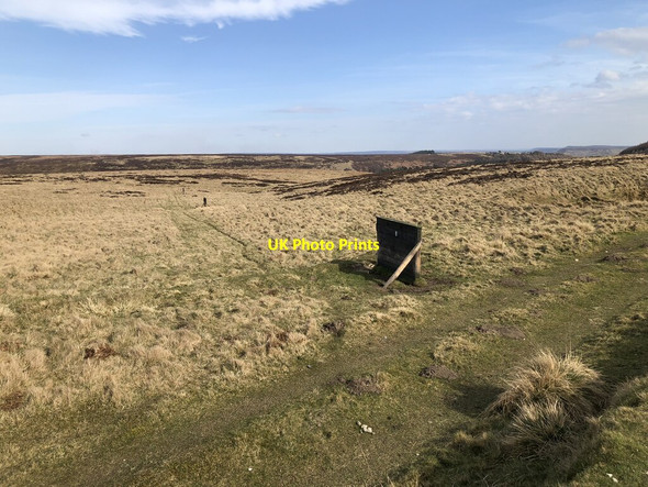 Photo 6"x4" Grouse Butts Above Thorodale Kepwick c2022