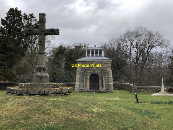 Photo 6"x4" Lartington Hall Cemetery Lartington c2022