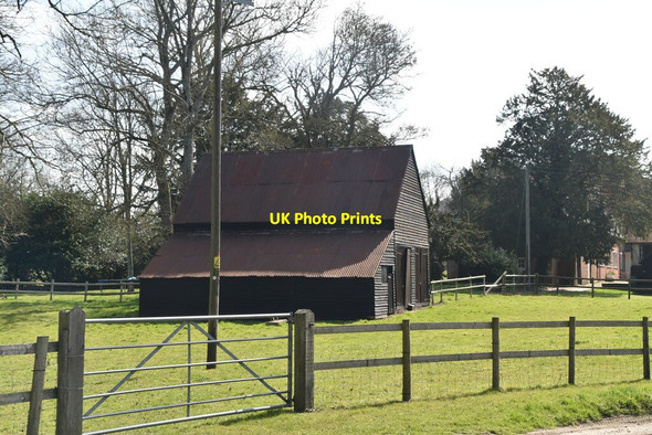 Photo 6"x4" Field barn South Street\/TQ3918 c2021