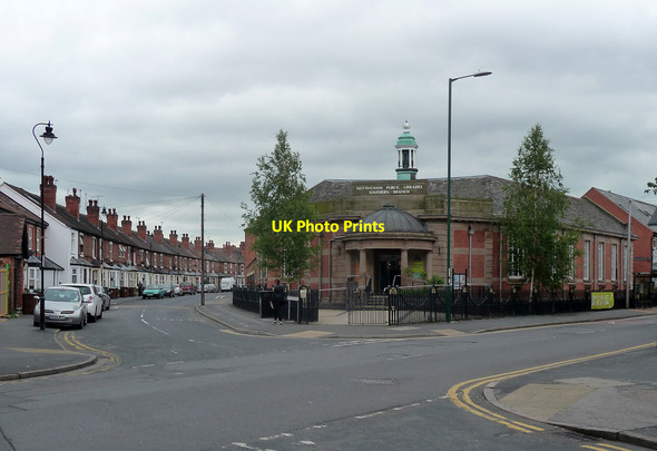 Photo 6"x4" Library, Wilford Grove, Nottingham West Bridgford c2015