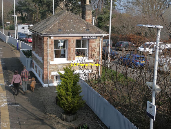 Photo 6"x4" Former Aberdour signal box Aberdour c2022