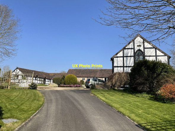 Photo 6"x4" Lower Dinchope residence Lower Dinchope c2022