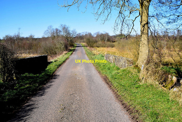 Photo 6"x4" Small bridge along Rock Road Beragh c2022