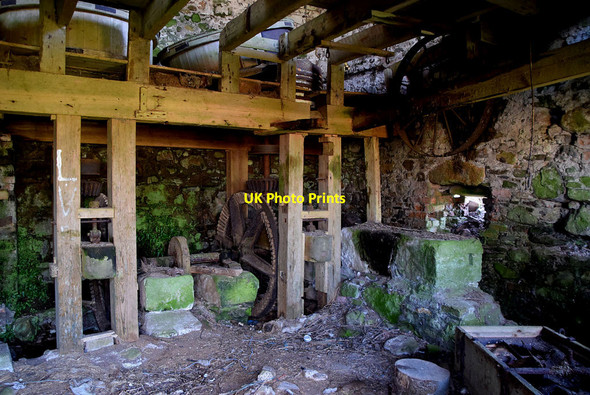 Photo 6"x4" Mill interior, Bracky Beragh c2022