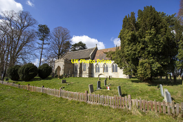 Photo 6"x4" St. Mary's Church Fen Street\/TL9879 c2022