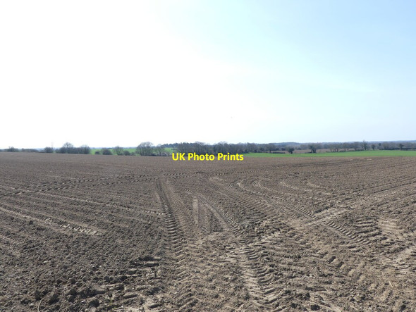 Photo 6"x4" Farming landscape Hyltons Crossways c2022