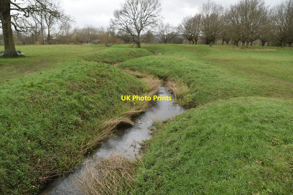 Photo 6"x4" Stream crossing The Lees Congelow c2021