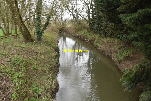 Photo 6"x4" Stream flowing to The medway Congelow c2021