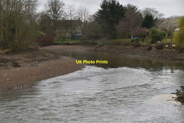 Photo 6"x4" River Medway Congelow c2021