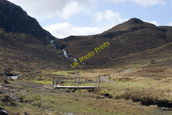 Photo 6"x4" Bridge over the Allt Chaorachain C\u00e0rn a' Bhreabadair c2009