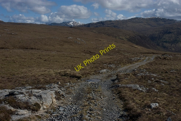 Photo 6"x4" Track to Achneigie Lochain Dubh c2009