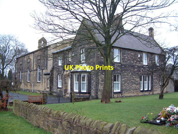 Photo 6"x4" St Mary's Church and Attached Dwelling Billinge c2006