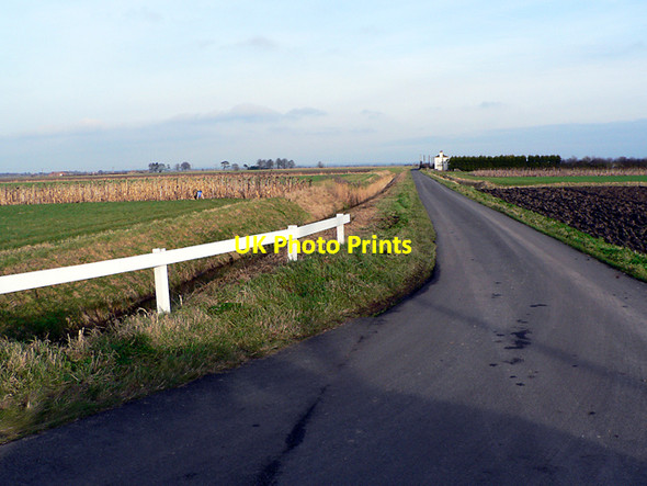 Photo 6"x4" Metheringham Fen Sots Hole c2006