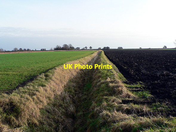 Photo 6"x4" Metheringham Fen Sots Hole c2006 P1