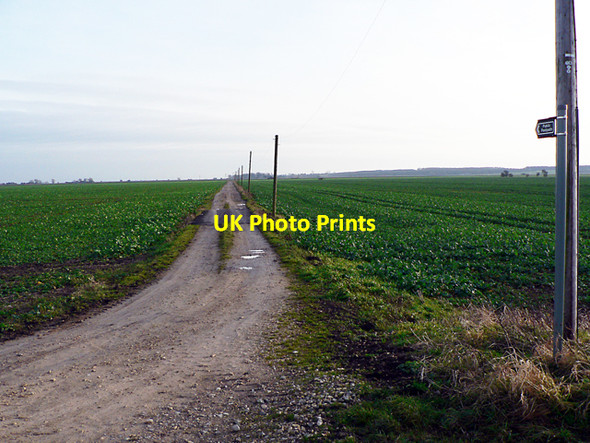 Photo 6"x4" Dunston Fen Sots Hole c2006