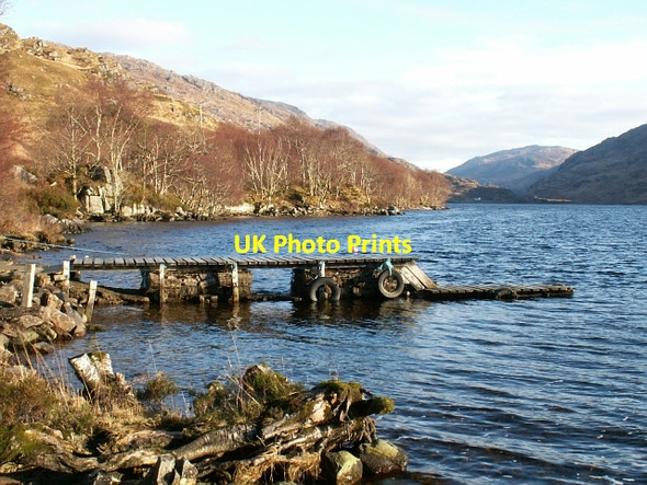 Photo 6"x4" Loch Eilt Ranochan c2006