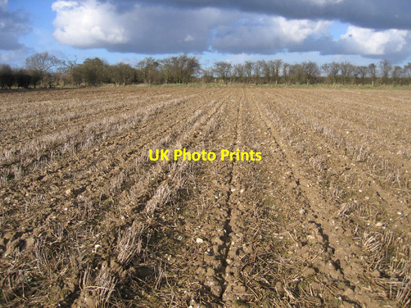 Photo 6"x4" Subsoiler slits, Weasenham All Saints, Norfolk Weasenham All Saints c2006
