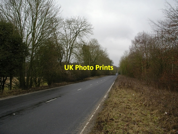 Photo 6"x4" A33 - looking north east Micheldever c2006